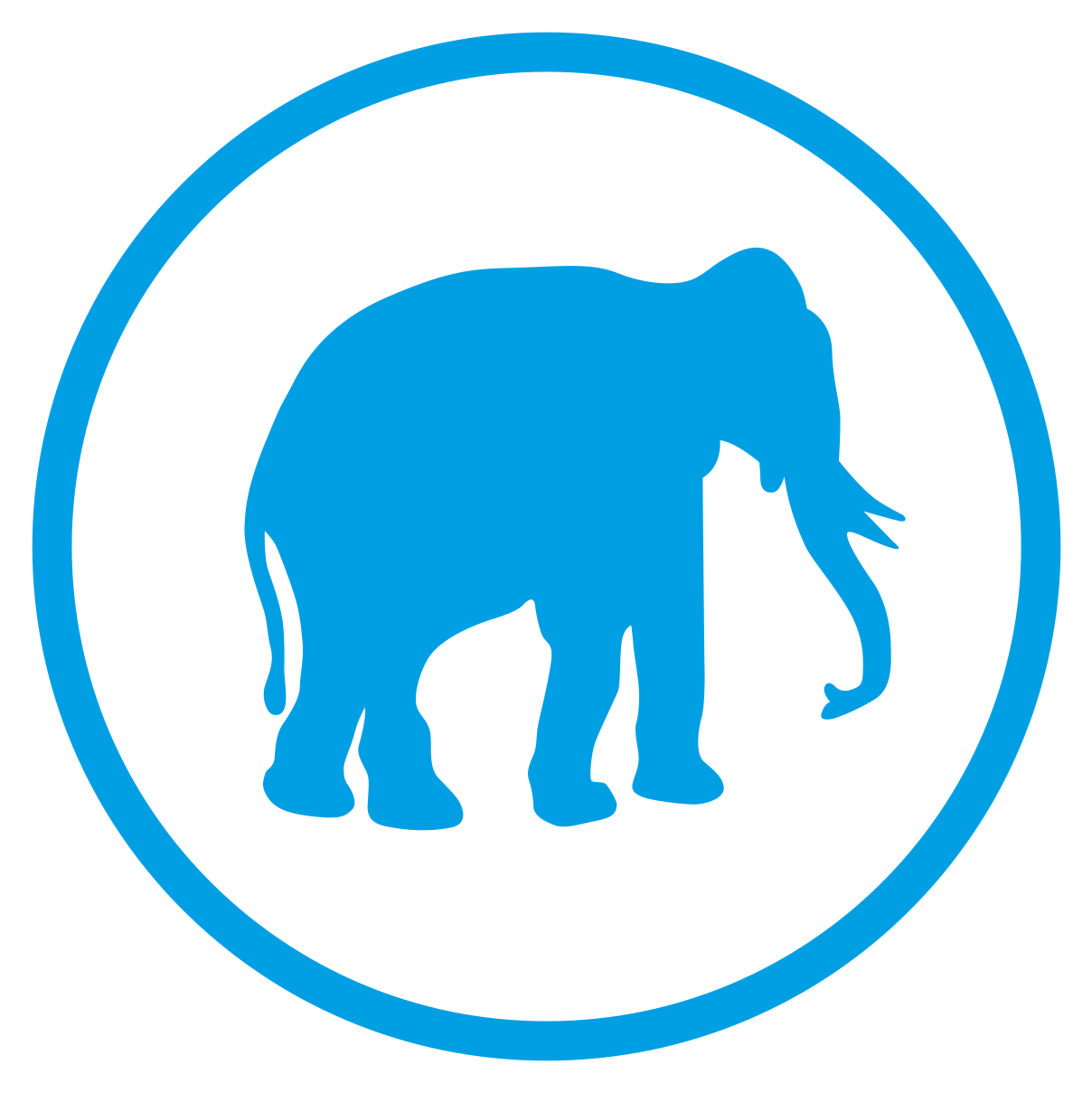 Bildmarke Vet-Praxis Reichinger (Elefant)